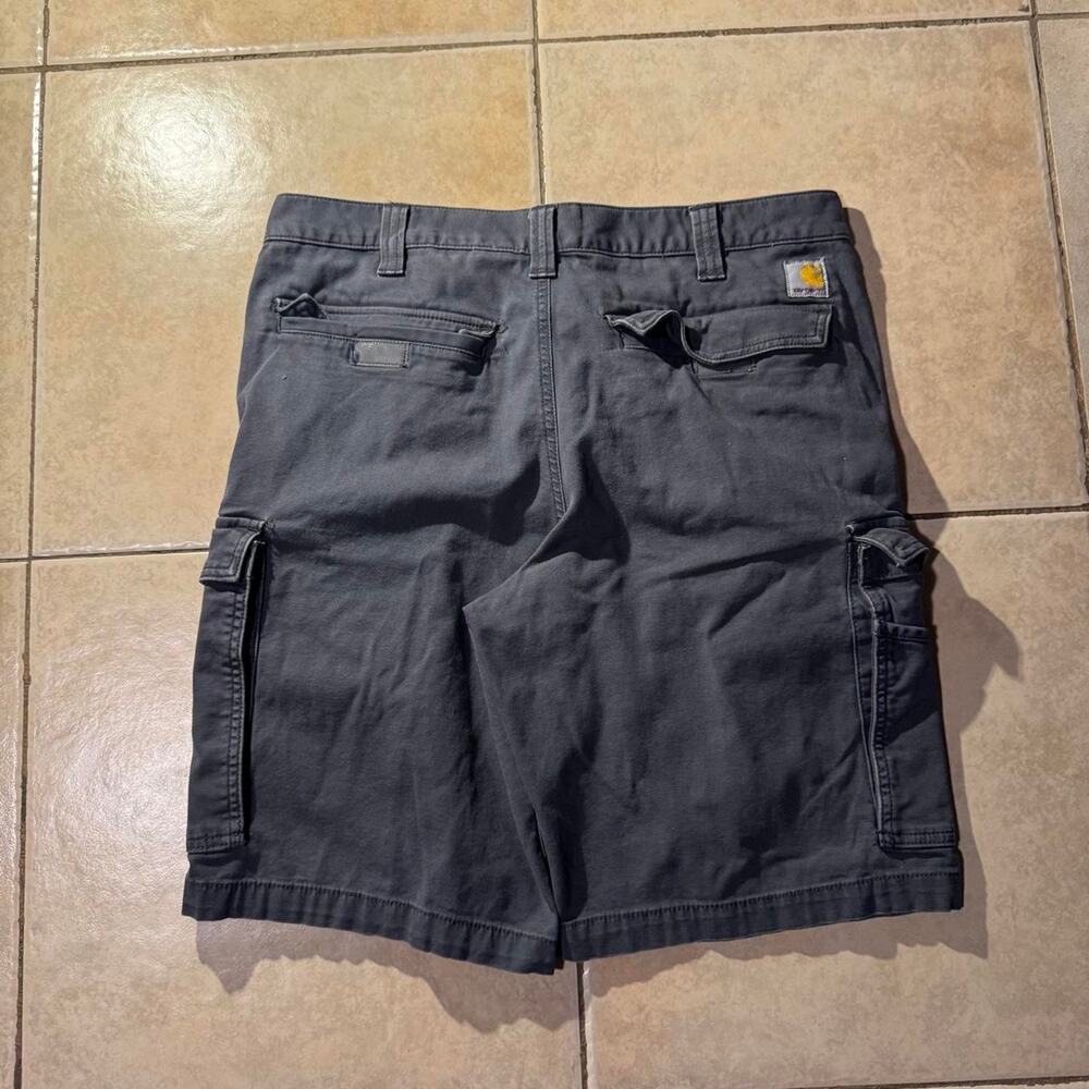 Y2k carhartt gray cargo shorts Size 36 in mens